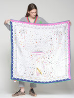 Scarf - Silk Rocketship