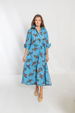 Ruthie Shirt Dress Long - Berry Grove