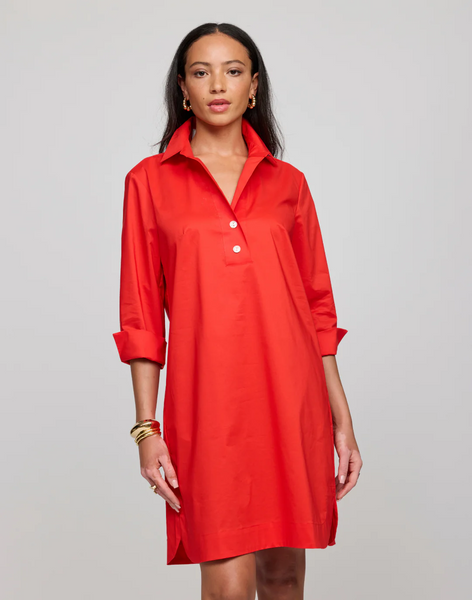 Aileen Dress - Scarlet
