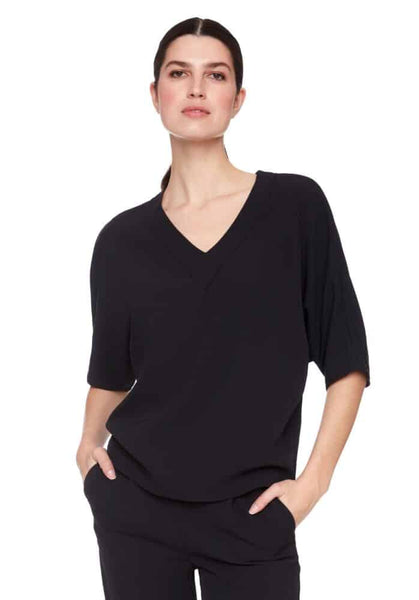 Silk Tee - Black