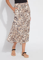 Pleated Skirt - Palm