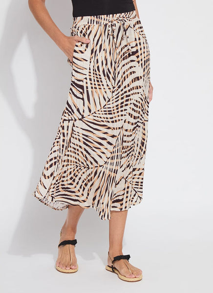 Pleated Skirt - Palm