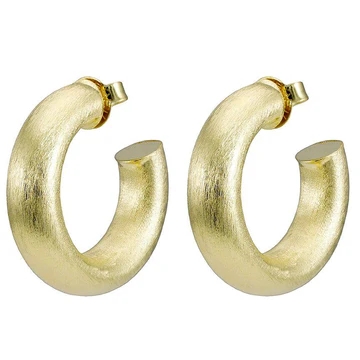Small Chantal Hoops - Gold