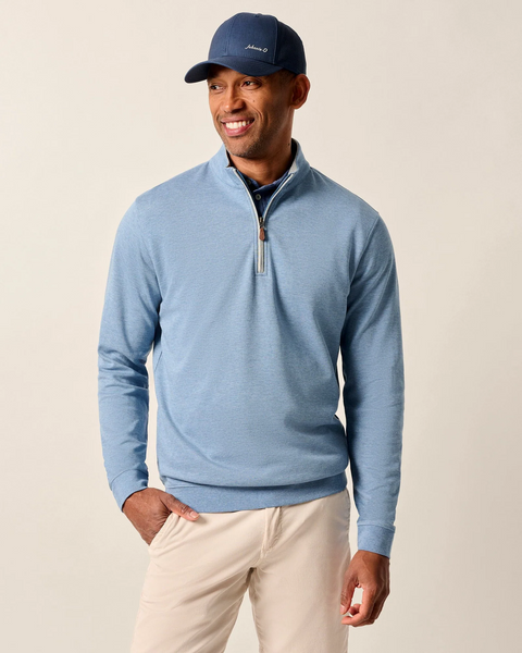 Sully 1/4 Zip - Laguna Blue