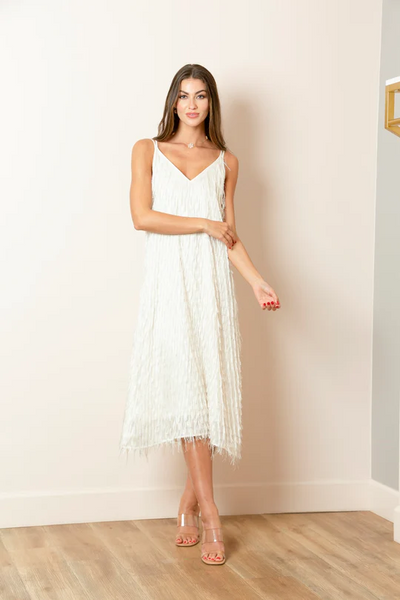 Tassel Dress - Ivory