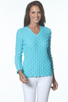 Textured Top - Turquoise