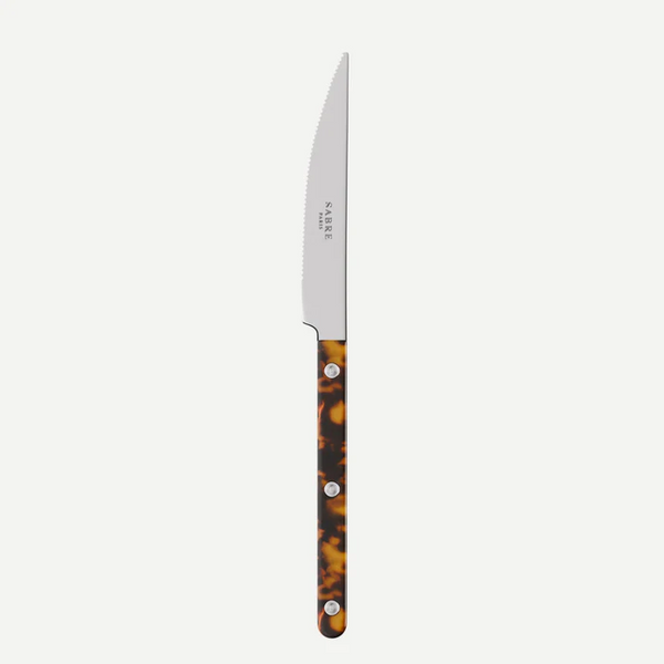 Bistro Dinner Knife Set/6 - Tortoise