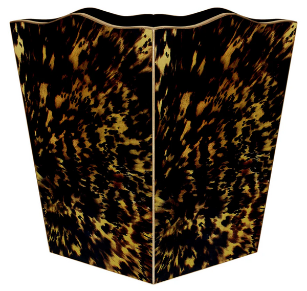 Waste Basket - Tortoise Shell