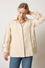 Twill Jacket - Eggshell