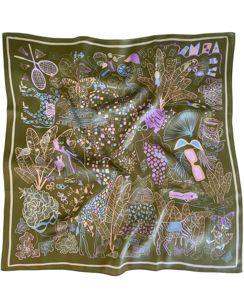 Valensole Scarf 26X26