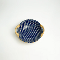Vegetable Bowl w/Handles - Cobalt