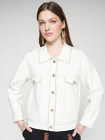 Knit Jacket - Ecru