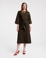 Whitney Wrap Dress - Olive