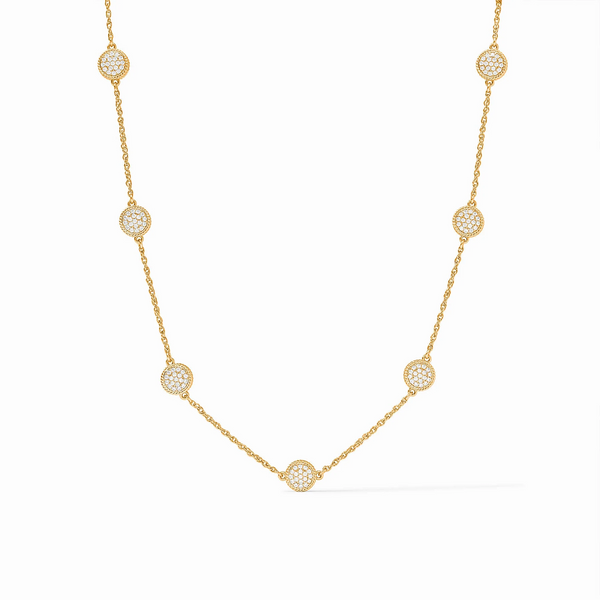 Windsor Delicate Station Necklace - CZ