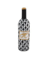 Wine Bottle - Black Chocolate, Blue