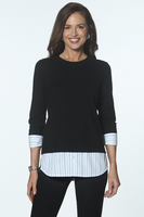 Woven Tunic - Black