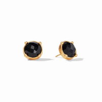 Honey Stud in Obsidian Black