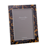 Tortoiseshell & Silver Photo Frame