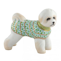 Bichon Frise in Green