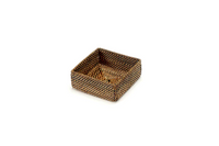 5.5" Wicker Cocktail Napkin Holder