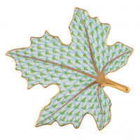 Maple Leaf in Brown, Green, or Rust