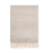 Sferra Celine Throw Blanket in Mushroom