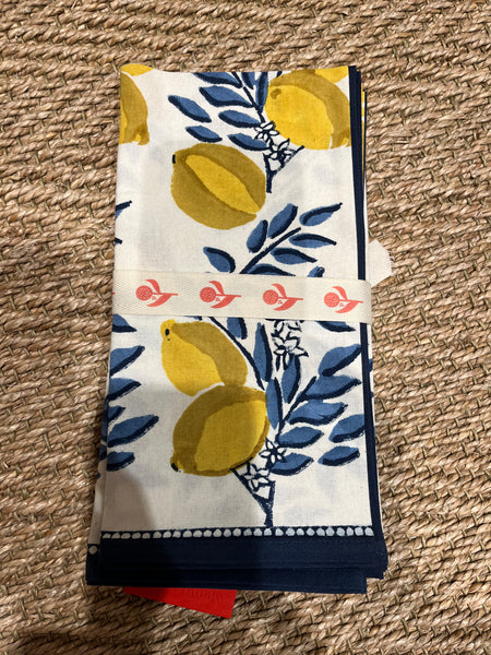 Napkins Set/4 - Lemon Vine