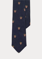 Tie - Navy Heraldic Club