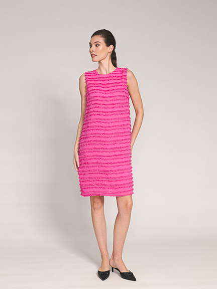 Fringed Pink Dress