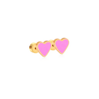 Pinkalicious Heart Studs