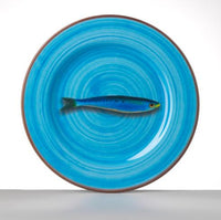 Salad Plates - Turquoise Acrylic