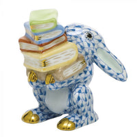 Scholarly Bunny - Blue