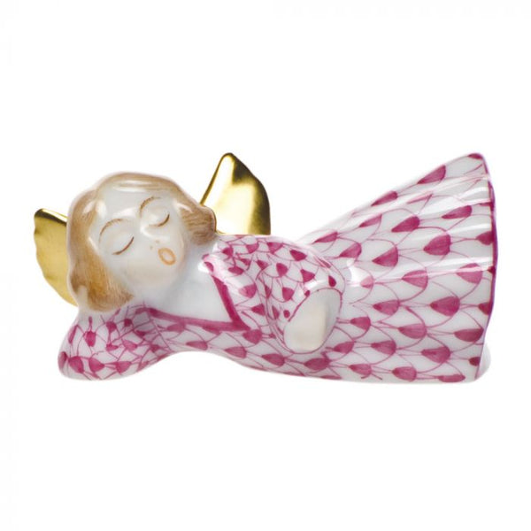 Sleeping Angel in Raspberry